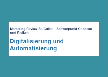 Marketing Review St. Gallen 052020