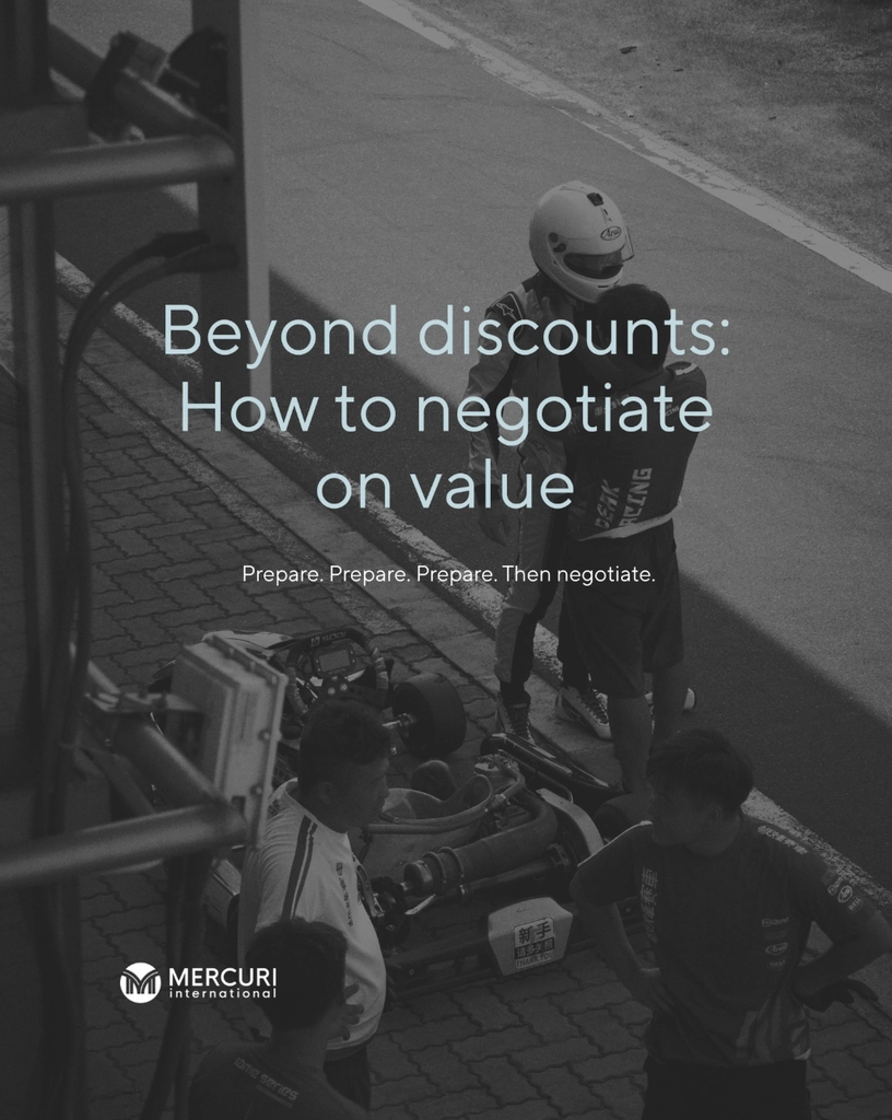 Beyond discounts: How to negotiate on value