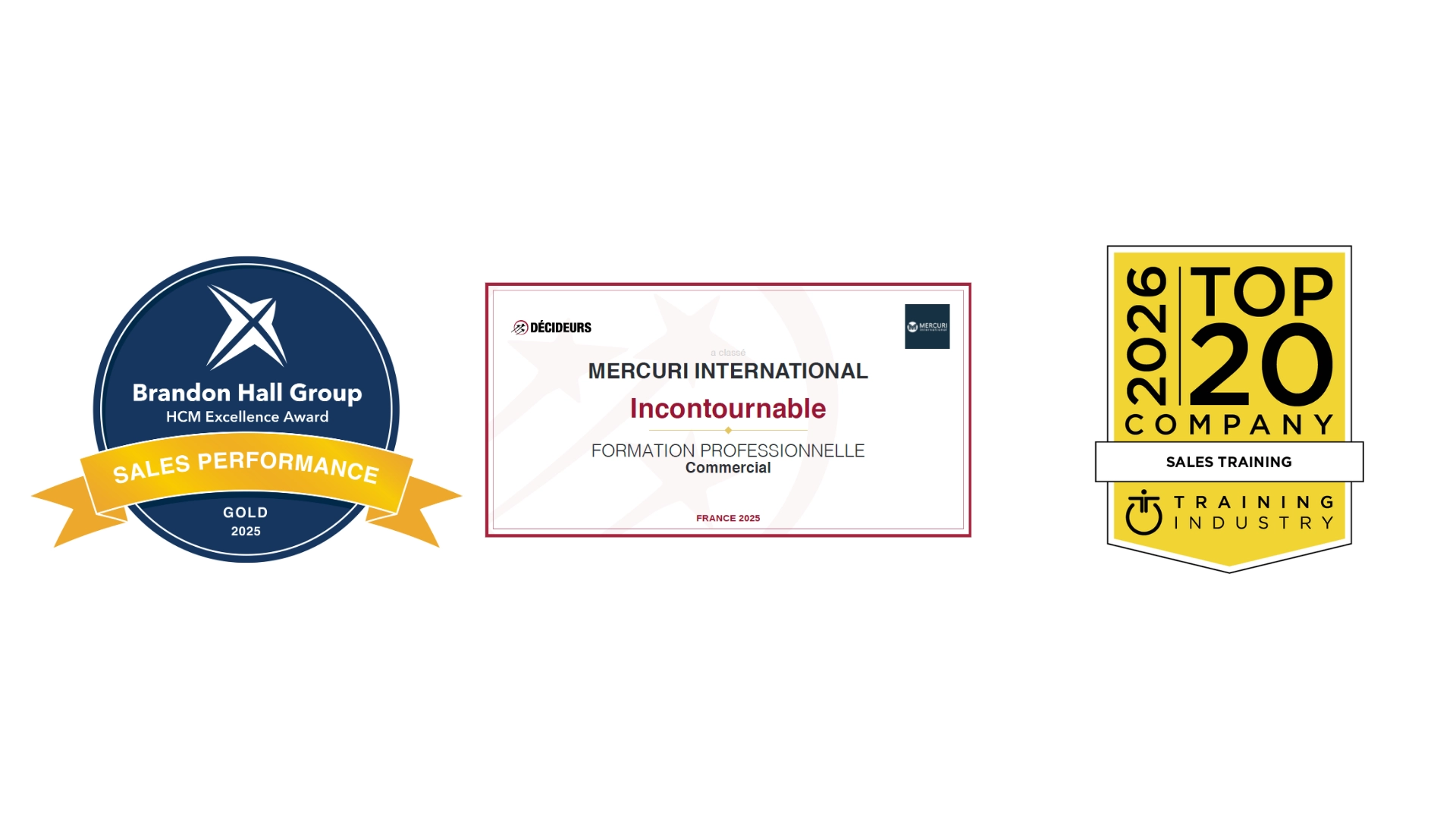 Awards Mercuri International