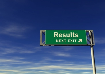 results-sign