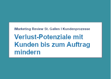 Mercuri Artikel - Verlust-Potenziale mit Kunden bis zum Auftrag mindern