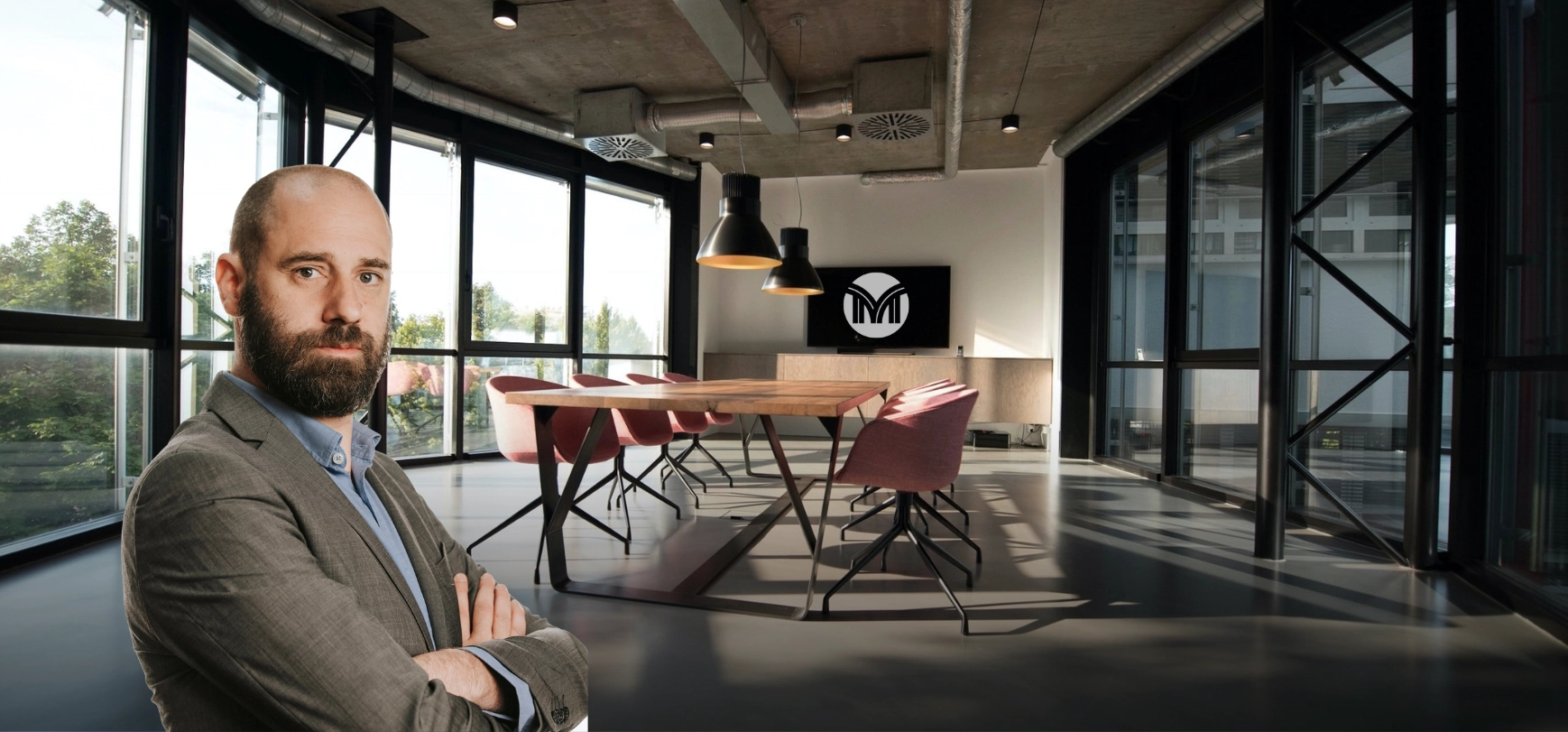 Cyril Vendel au bureau de mercuri international