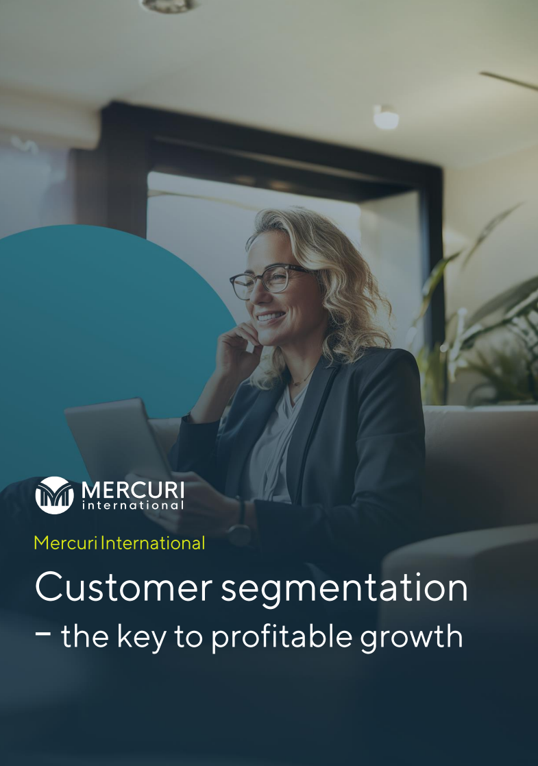 Customer segmentation report cover